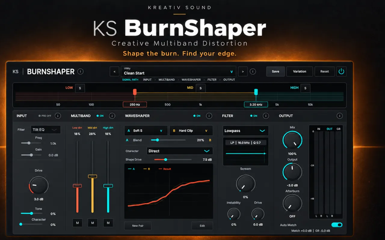 KS BurnShaper by Kreativ Sound